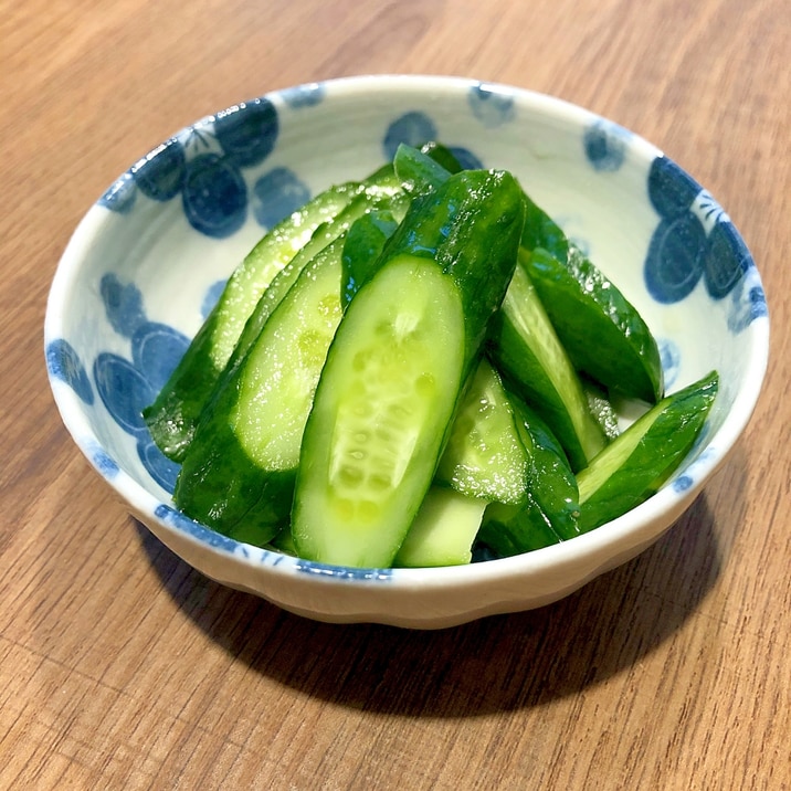 私の祖母の味☆きゅうりの辛子漬け